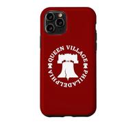 Carcasa para iPhone 11 Pro Queen Village Philadelphia Philly - Recuerdo de los vecindarios