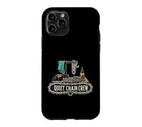 Carcasa para iPhone 11 Pro Quiet Chain Crew Bicicleta Cuidado de Cadena Taller