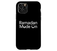 Carcasa para iPhone 11 Pro Ramadán Mubarak Feliz Ayuno Luna Creciente Islámico Musulmán