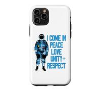 Carcasa para iPhone 11 Pro Rave Invaders Plur Space Force Astronaut House Música Rave