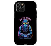 Carcasa para iPhone 11 Pro Rave Papi EDM Music Festival Bigfoot Sasquatch Equalizer DJ