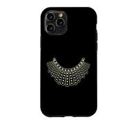 Carcasa para iPhone 11 Pro RBG Ruth Bader Ginsburg Dissent Collar patrón