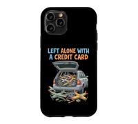 Carcasa para iPhone 11 Pro RC Planes Left Alone with A Credit Card Funny Hobby