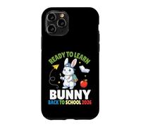 Carcasa para iPhone 11 Pro Ready To Learn Bunny Back To School 2026 Estudiante Niños Niñas