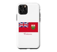 Carcasa para iPhone 11 Pro Recuerdo de la Bandera de Ontario Canadá