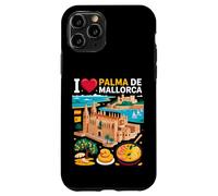 Carcasa para iPhone 11 Pro Recuerdo de Viaje I Love Palma De Mallorca España