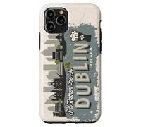 Carcasa para iPhone 11 Pro Recuerdo Vintage I'D Rather Be In Dublin Irlanda