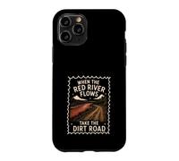 Carcasa para iPhone 11 Pro Red River Flows Take The Dirt Road Humor Adulto