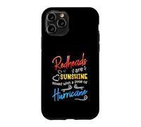 Carcasa para iPhone 11 Pro Redheads Are Sunshine Mixed with A Little Hurricane - Funny