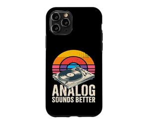 Carcasa para iPhone 11 Pro Reproductor de Discos de Vinilo analógico Suena Mejor