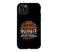 Carcasa para iPhone 11 Pro Retired 2026 Not My Problem Anymore Retirement Gifts for Men