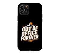 Carcasa para iPhone 11 Pro Retirement Funny Party Quote out of Office Forever