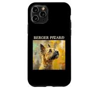 Carcasa para iPhone 11 Pro Retratos Coloridos de Perros franceses - Berger Picard