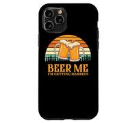 Carcasa para iPhone 11 Pro Retro Beer Me Getting Married Funny Drinking Team Beer Lover