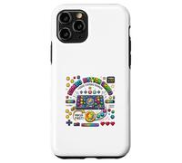 Carcasa para iPhone 11 Pro Retro Combo Botón Smash Arcade Gamer Diseño