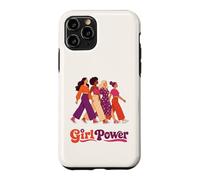Carcasa para iPhone 11 Pro Retro Groovy Girl Power Feminista Hermandades de Mujeres
