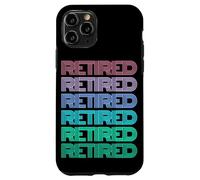 Carcasa para iPhone 11 Pro Retro Retirado Ya no es mi Problema Abuelo Jubilación 2025