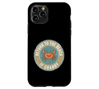 Carcasa para iPhone 11 Pro Return To The Beach If Crabby Funny Crab
