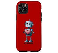 Carcasa para iPhone 11 Pro Robot with a Big Heart, Graphic