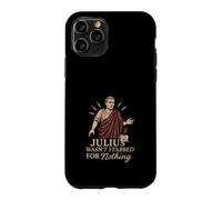 Carcasa para iPhone 11 Pro Romana Historia SPQR Julio César Latino Meme Idea de Regalo