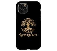 Carcasa para iPhone 11 Pro Roots Run Deep Family Heritage Ancestry Linaje Genealogía