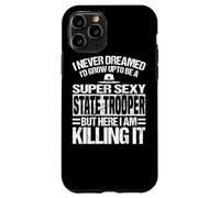 Carcasa para iPhone 11 Pro Ropa de State Trooper - Divertido diseño de Great Troopers