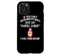 Carcasa para iPhone 11 Pro Ropa Envejecida de Jarabe de Arce | Diseño Divertido y único de jarabes