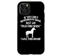 Carcasa para iPhone 11 Pro Ropa Paso Fino - Divertido diseño increíble para Amantes de los Caballos