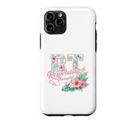 Carcasa para iPhone 11 Pro RT Tropical Flowers Terapeuta respiratorio Aloha Summer Girl