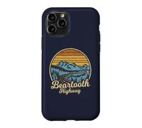 Carcasa para iPhone 11 Pro Ruta panorámica Nacional 212 Retro de la autopista Beartooth
