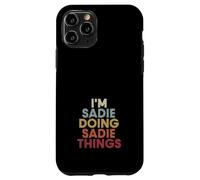 Carcasa para iPhone 11 Pro Sadie Name Sadie Personalized Name First Given
