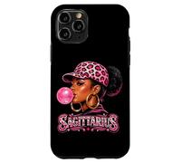 Carcasa para iPhone 11 Pro Sagitario Signo del Zodíaco Astrología Melanina Reina Negra