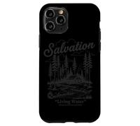 Carcasa para iPhone 11 Pro Salvación Agua Viva Fe Cristiana Jesús Adoración Esperanza