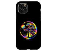 Carcasa para iPhone 11 Pro Samurai Silueta Árbol Luna Arte Japonés Ilustración