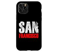 Carcasa para iPhone 11 Pro San Francisco California Graphic Map T-Shirt, San Francisco