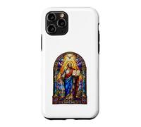 Carcasa para iPhone 11 Pro San Pablo Apóstol Catedral gótica Mosaico Sagrado Icono Arte