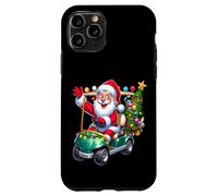 Carcasa para iPhone 11 Pro Santa Golf Cart pueblos Paseo de Vacaciones de Navidad SantaCon
