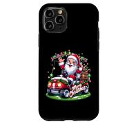 Carcasa para iPhone 11 Pro Santa Golf Cart pueblos Paseo de Vacaciones de Navidad SantaCon