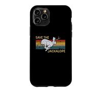 Carcasa para iPhone 11 Pro Save The Jackalope - Vintage Rabbit - Camping Cryptozoology