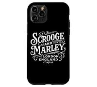 Carcasa para iPhone 11 Pro Scrooge y Marley Londres, Inglaterra, Blanco Print