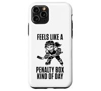 Carcasa para iPhone 11 Pro Se Siente como una Caja de penaltis Tipo de día Hockey Femenino