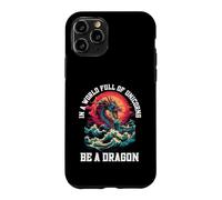 Carcasa para iPhone 11 Pro Sé un dragón en un Mundo Lleno de Unicornios mítico