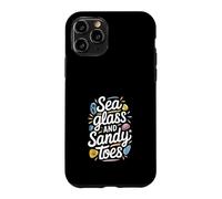 Carcasa para iPhone 11 Pro Sea Glass Hunters Recogiendo Tesoros del océano Beachcombing