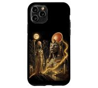 Carcasa para iPhone 11 Pro Sekhmet Bastet ISIS Diosa Africana Kemetic Egipto Arte