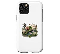 Carcasa para iPhone 11 Pro Serene Koi Pond - Gráfico Tradicional de Cultura Japonesa - S26
