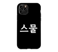 Carcasa para iPhone 11 Pro Seumul Número Veinte en Hangul Corea del Sur Número 20