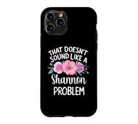 Carcasa para iPhone 11 Pro Shannon - Nombre Personalizable para niña de Las Flores