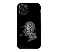 Carcasa para iPhone 11 Pro Sherlock Holmes Palabra Nube