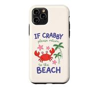 Carcasa para iPhone 11 Pro Si está malhumorado, regrese a la Playa | Spring Break Kidcore