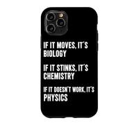 Carcasa para iPhone 11 Pro Si se Mueve es biología si apesta es química física